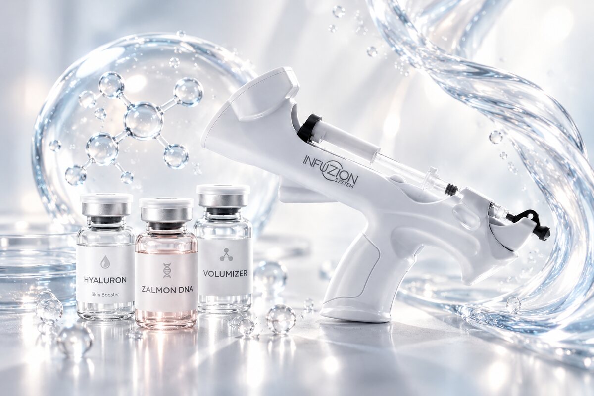 INFUZION® System mit Wirkstoff-Ampullen